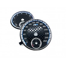 Шкалы VW Passat nms b7 R-line km/h